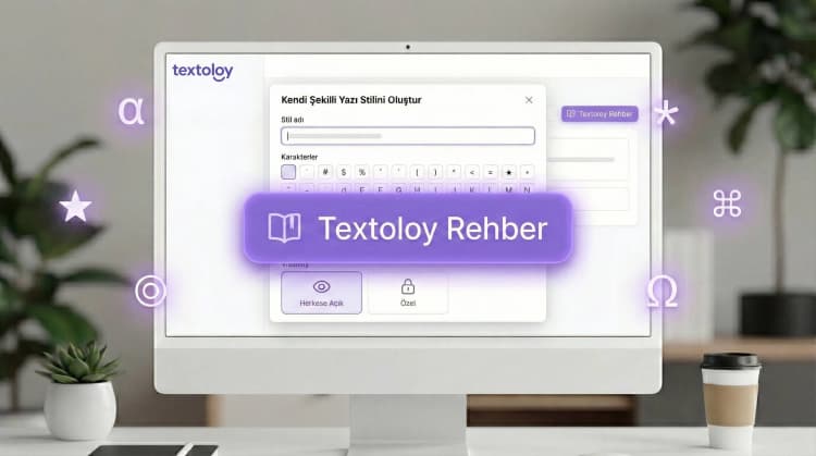 Textoloy’da Topluluk Şekilli Yazı (Nick) Stilleri Nasıl Oluşturulur? | Adım Adım Rehber
